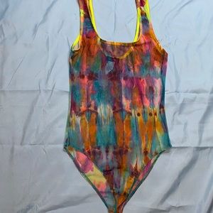 Colorful Mesh Bodysuit